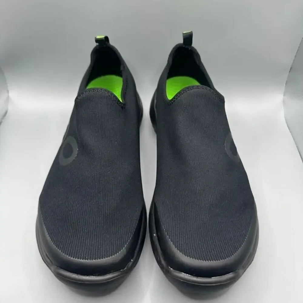 OOFOS OOmg Sport Low Womens Size 9.5 Black Casual Walking Slip On Recovery Shoes